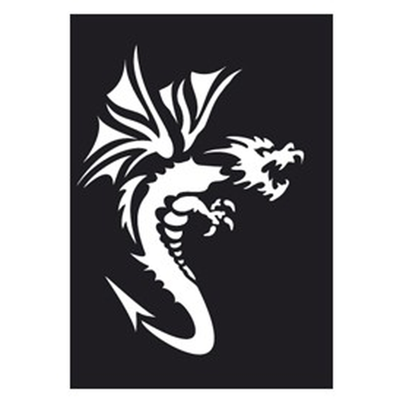 tattoo schablone drache 2 263 018 tattoo schablone drache 2 263 018
