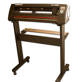 Schneideplotter Vergleich unser günstigster Test Kandidat für Schnäppchenjäger der HobbyCut TC-631. Der perfekte Einstiegs Plotter für Gewerbetreibende